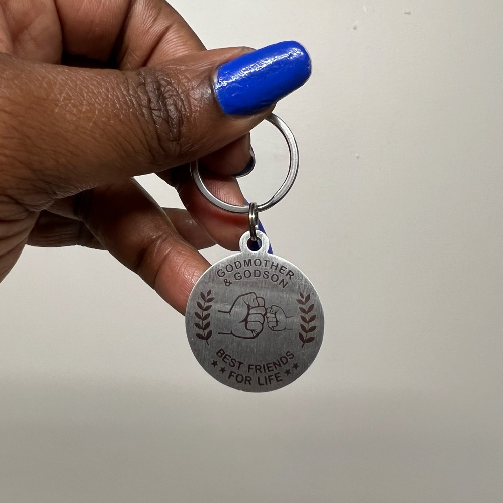 New godmother and godson keychain Family/Friends Gift
